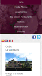 Mobile Screenshot of gredos-rural.com